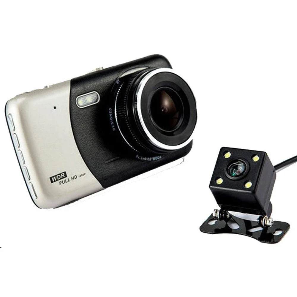 1080P 3 Channel Car Dash Camera Front Rear Dashcam