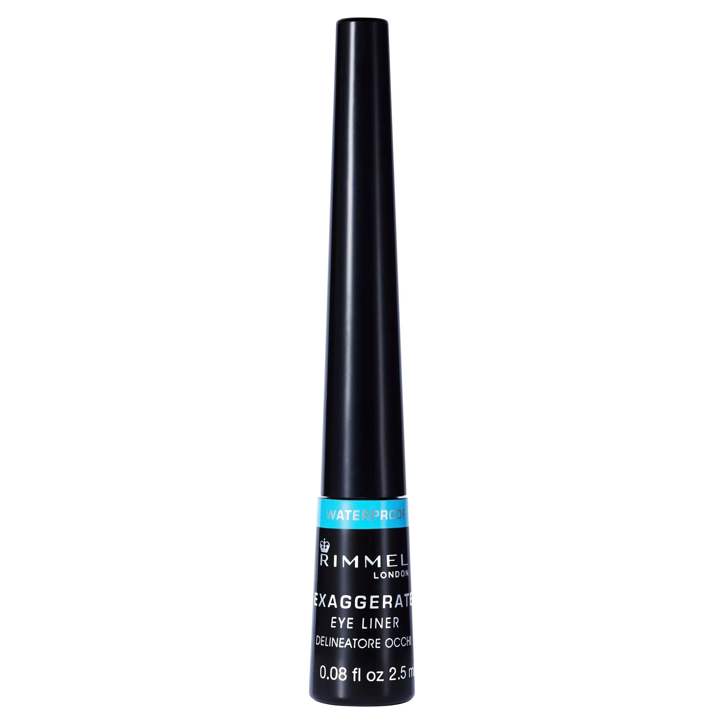 Rimmel London Exaggerate Waterproof Liquid Eyeliner - 003 Black