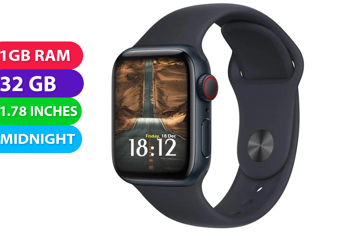 Apple Watch SE 2 GPS (44MM, Midnight, Global Ver) - Excellent - Refurbished