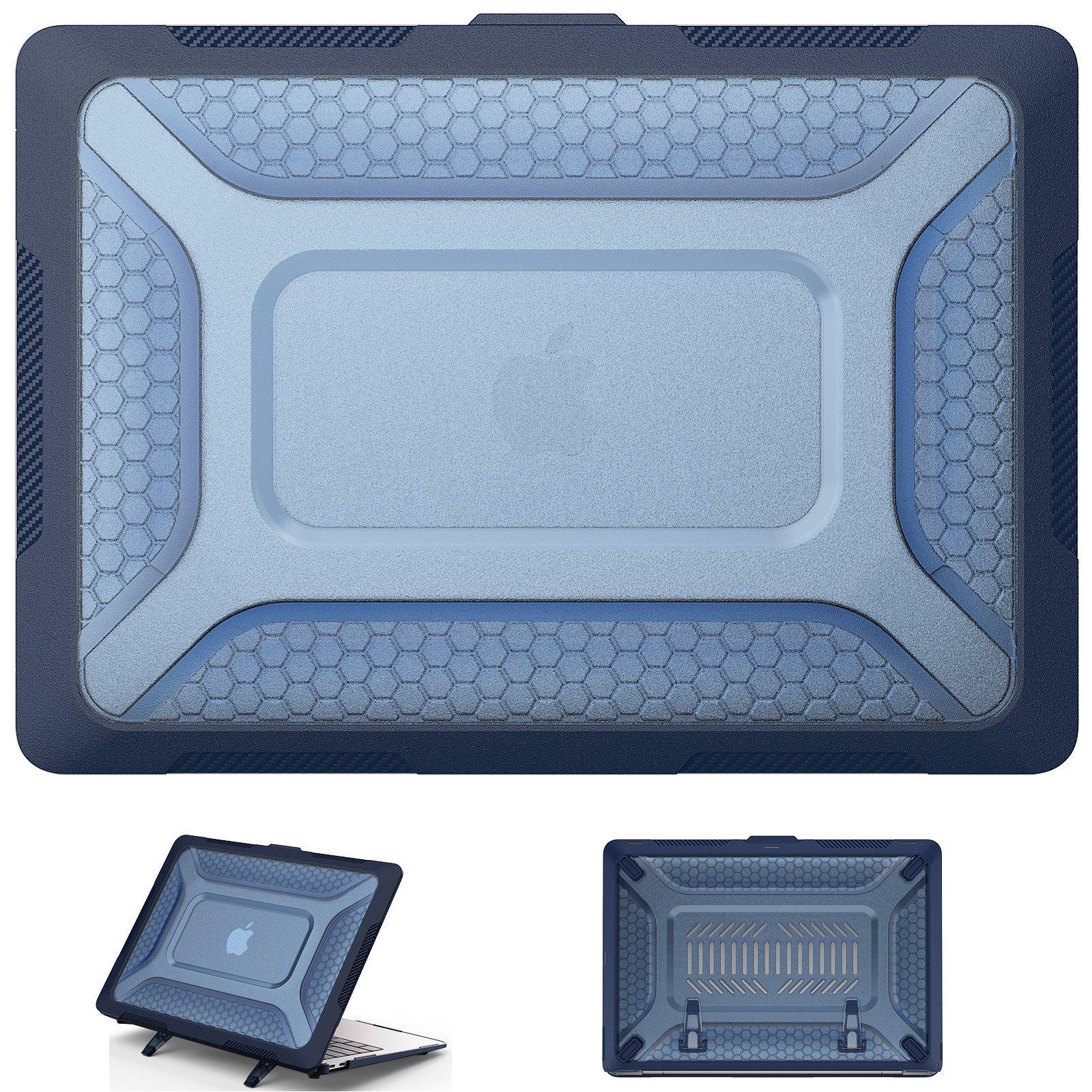 MCC Shockproof MacBook Pro 14-inch M4 2024 Tough Case Cover Apple-A3112 A3185 A3401 [Blue]