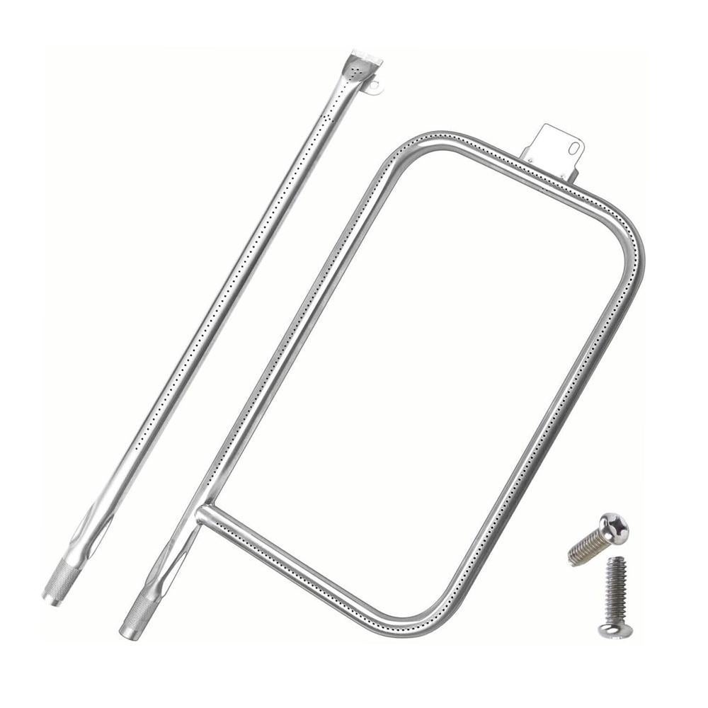 For Weber Q300 Q320 Q3000 Q3200 Stainless Steel Grill Burner Tube With Screw