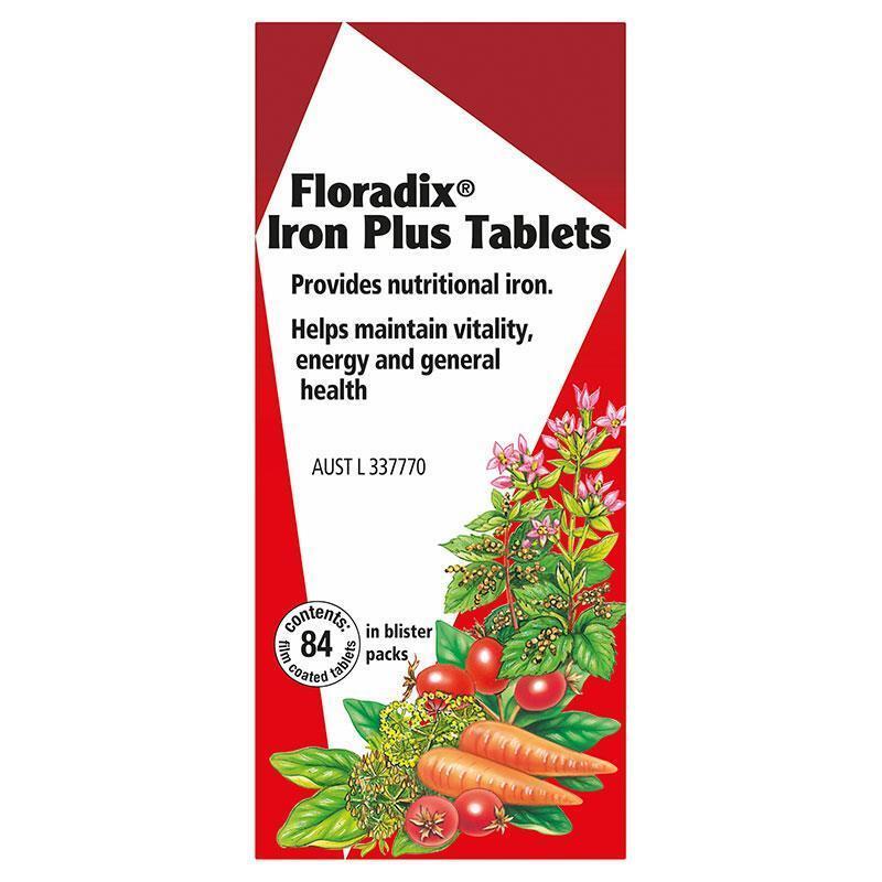 Floradix Iron Plus Tablets 84