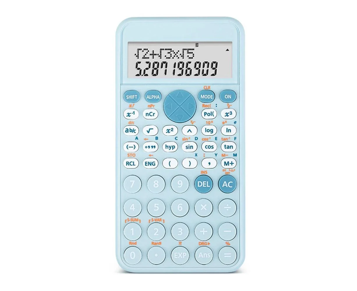 Scientific Calculator with 240 Functions & LCD Screen
