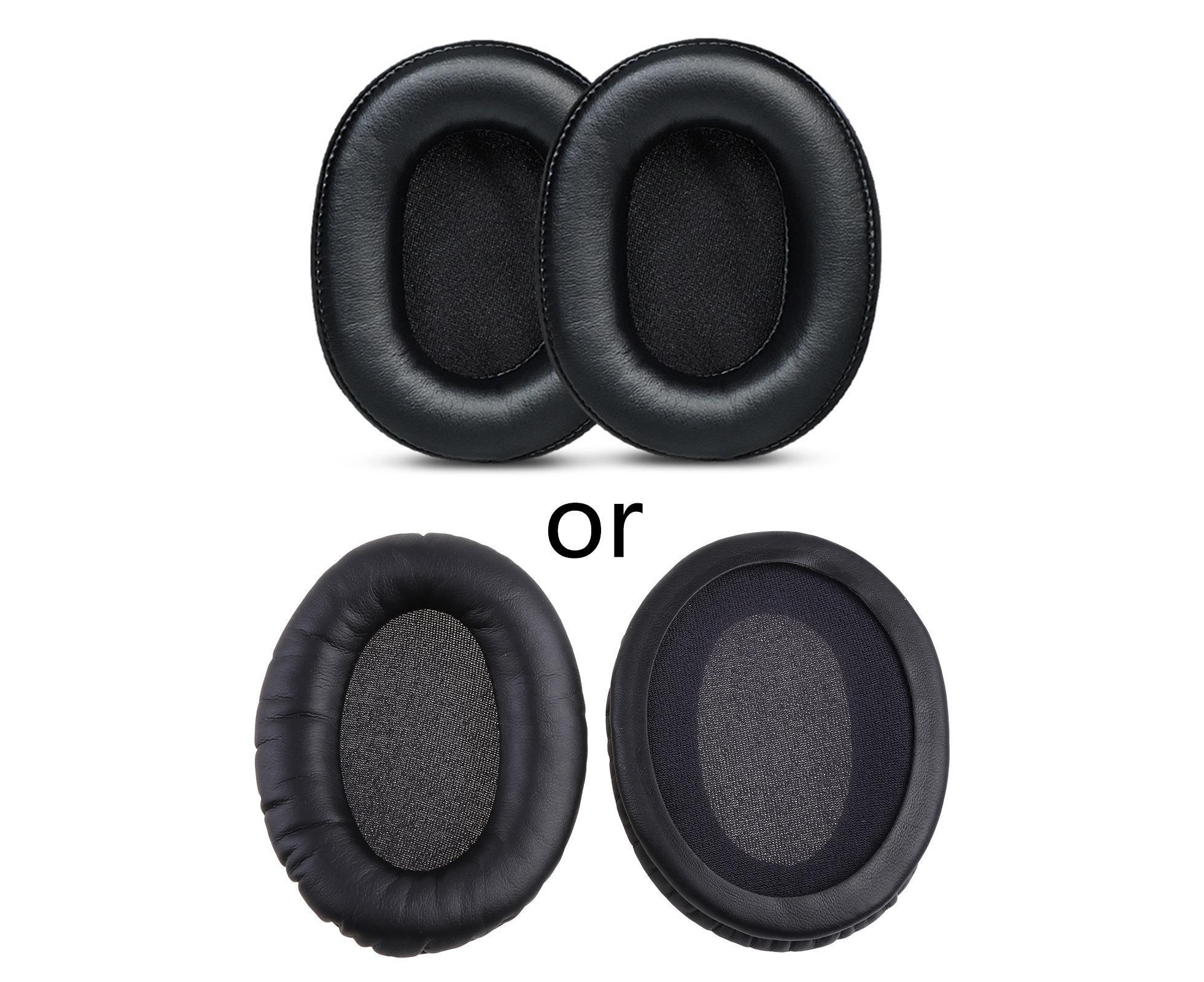 Leather Ear Pads for Razer Barracuda X Headphones - Black
