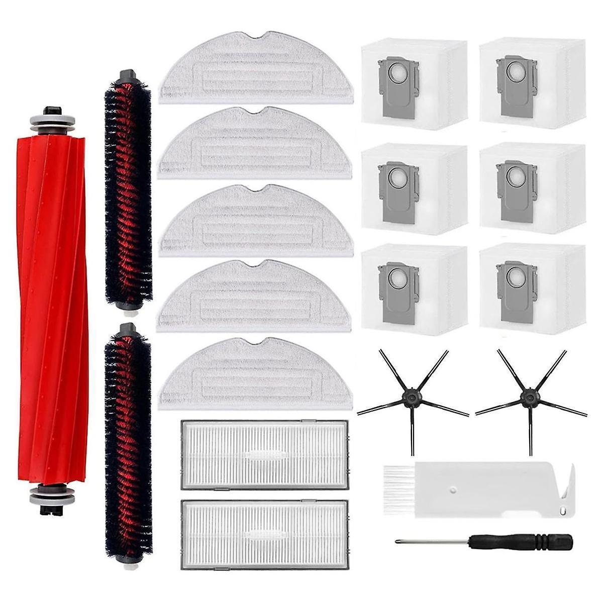 Spare Parts for Roborock S7 MaxV Ultra/S7 Pro Ultra (Brush, Filter, Mop)
