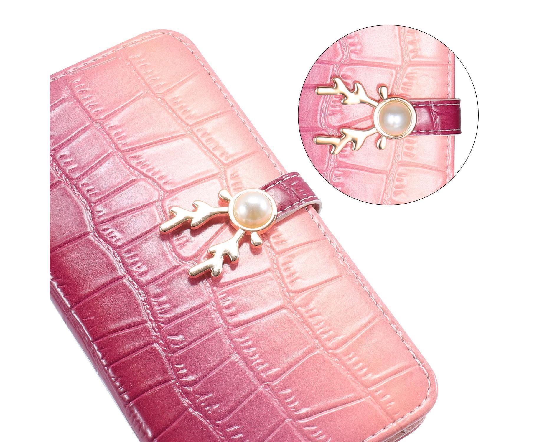 For Huawei P30 Pro Cover Wallet - Purple