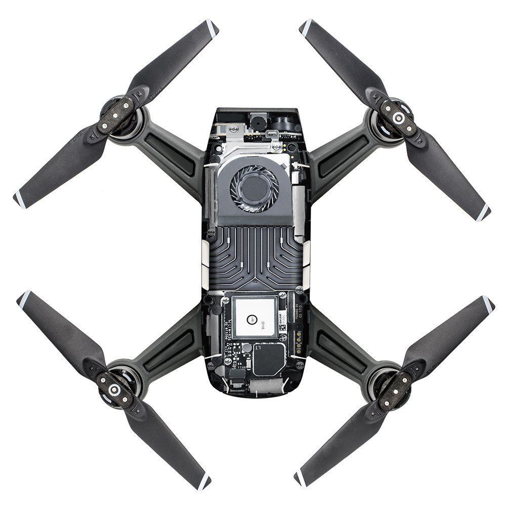 PGYTECH DJI Spark Waterproof Sticker Skin Transparent