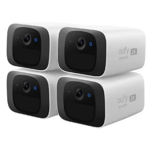 Eufy Security SoloCam C210 2K Outdoor Wire-Free Battery Camera - 4 Pack 6,700