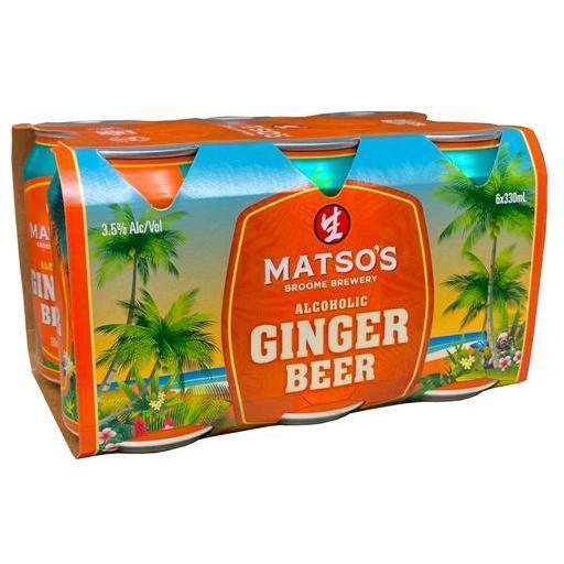 Matso s Ginger Beer 6x330ml