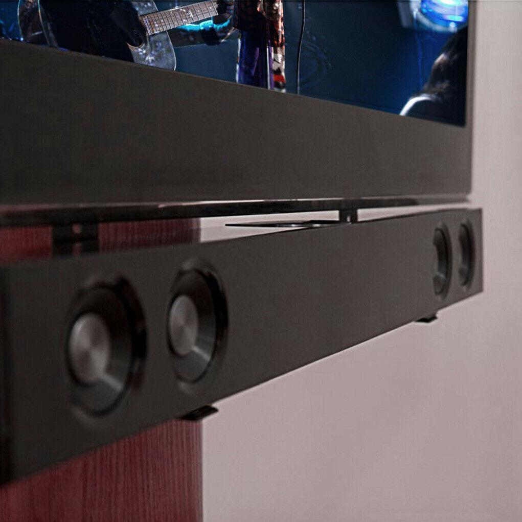 Fin Universal Sound Bar Playbar Speaker Tv Bracket Vesa Mount Holder For Samsung Lg