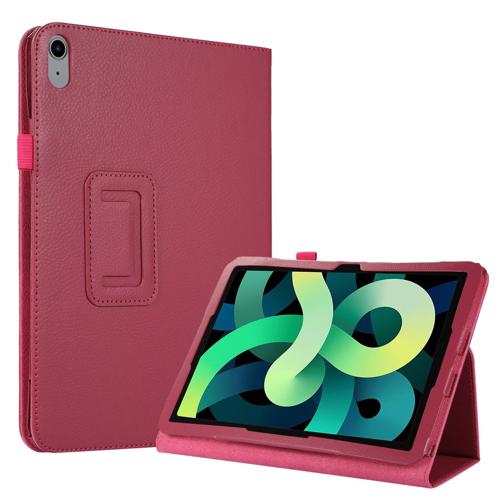 MCC iPad (A16) 11-inch 2025 Folio Leather Apple Smart Case Cover iPad11 11th Gen [Magenta]