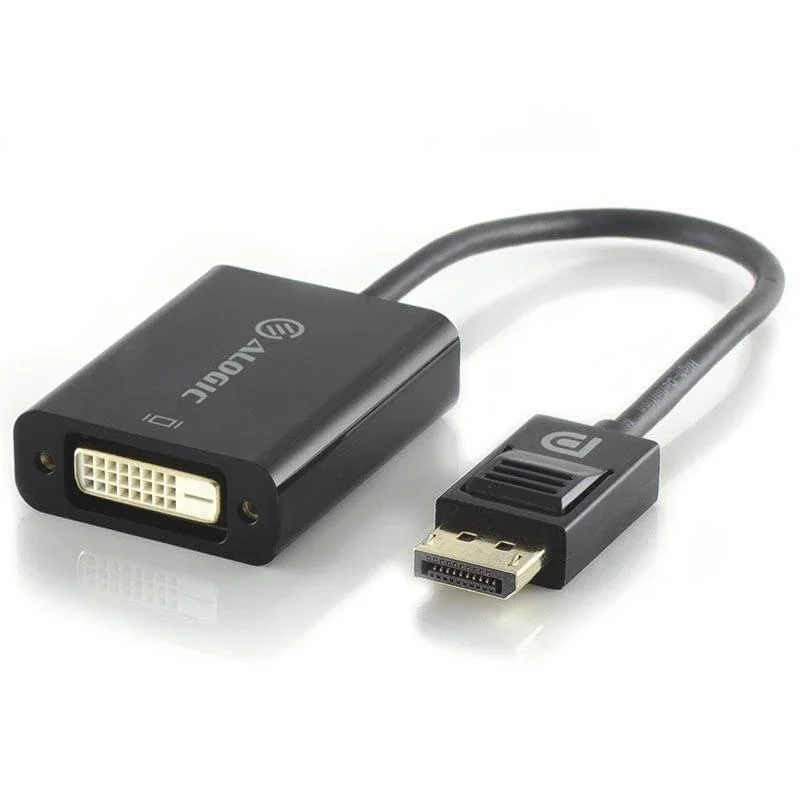 Alogic 15cm DisplayPort to DVI Adapter Premium Quality Male to Female [DP-DVI-ADP]