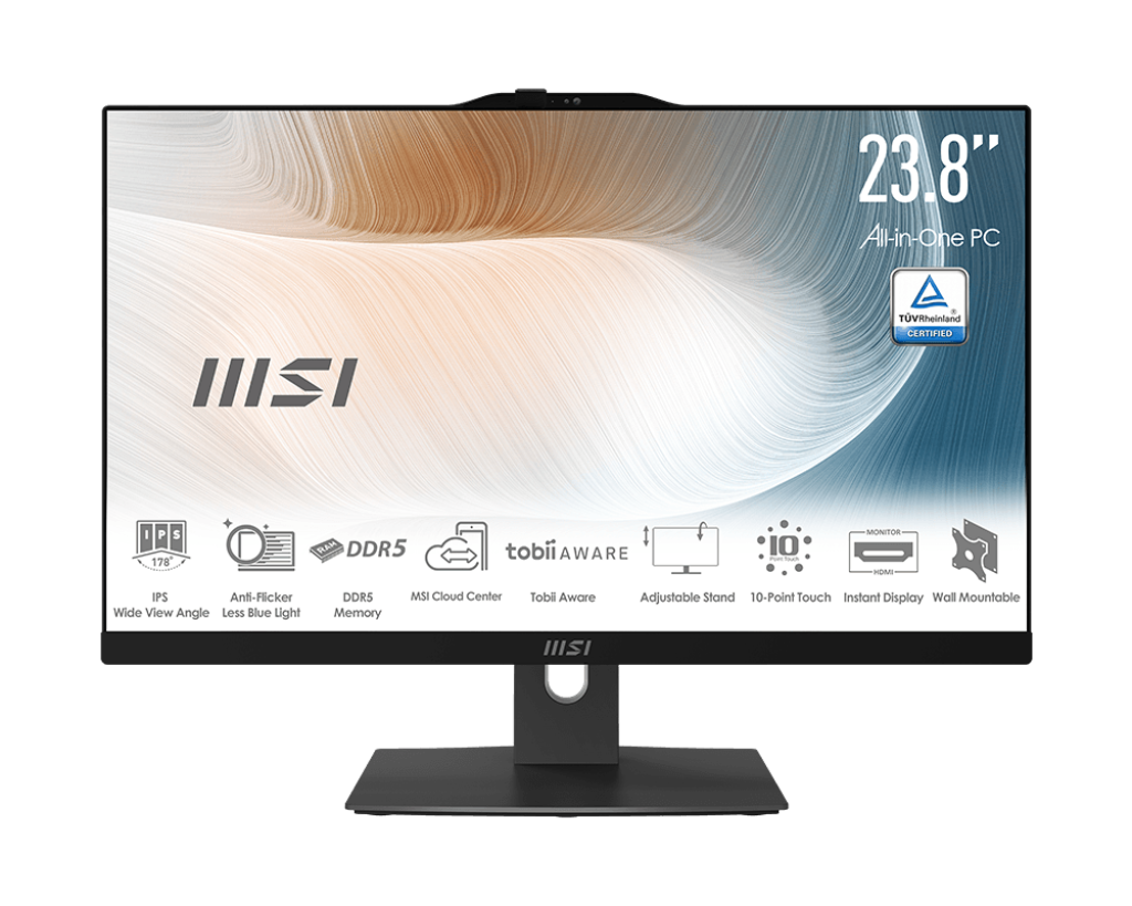 MSI 24" Modern AIO Touch All in One Desktop PC
