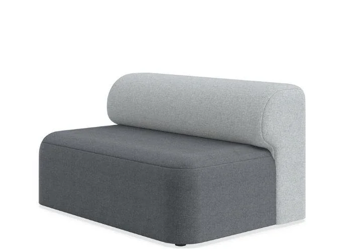 DD Bedrock Fabric Upholstered 2 Seater Sofa