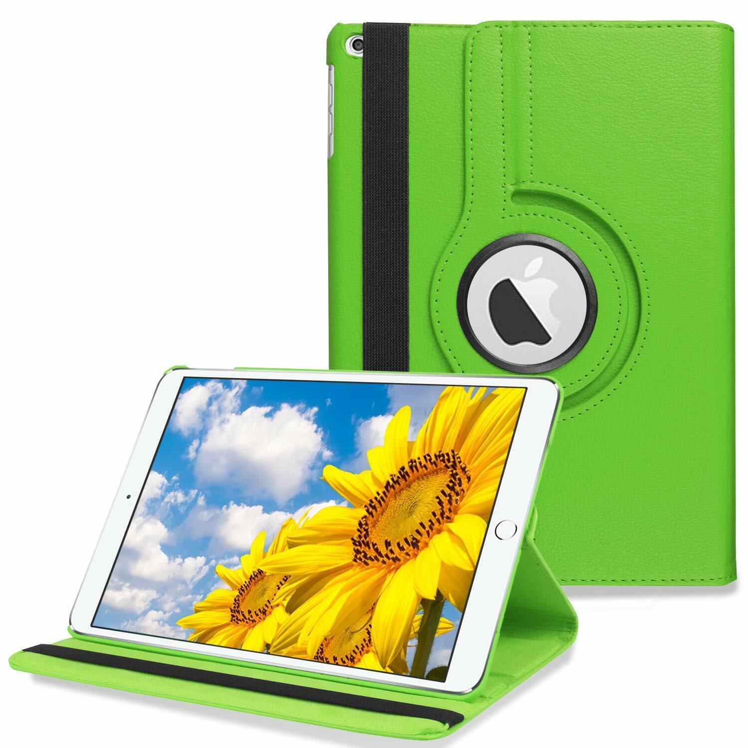 360 Rotate Leather Case Cover For Apple iPad Air 11 inch 2024 2025 - Green