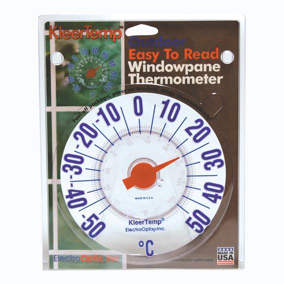 Weather Works Kt-7 Single Windowpane Thermometer, Each