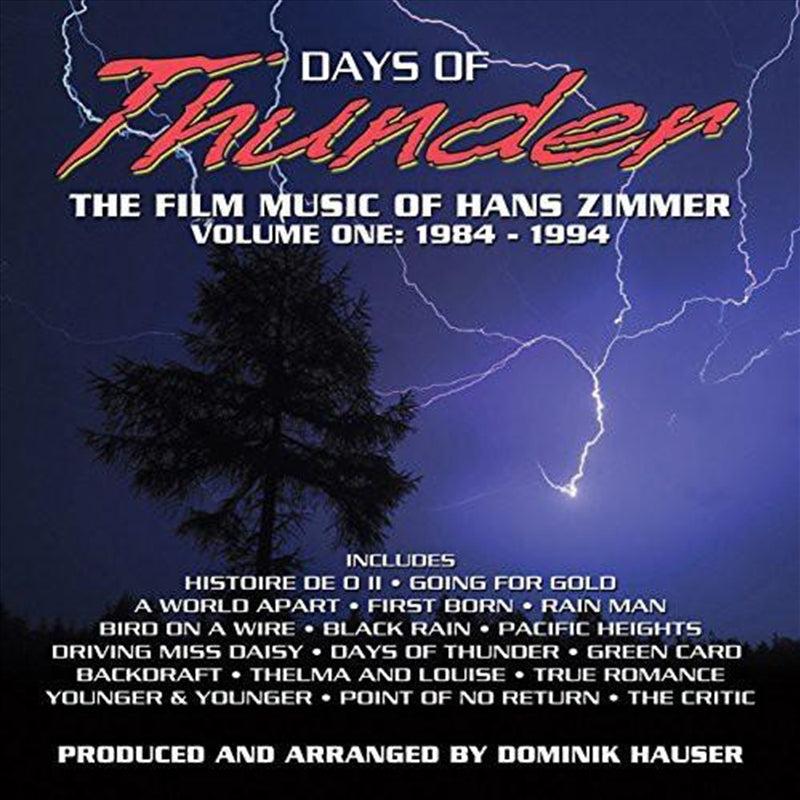 Soundtrack: Hans Zimmer Days Of Thunder CD