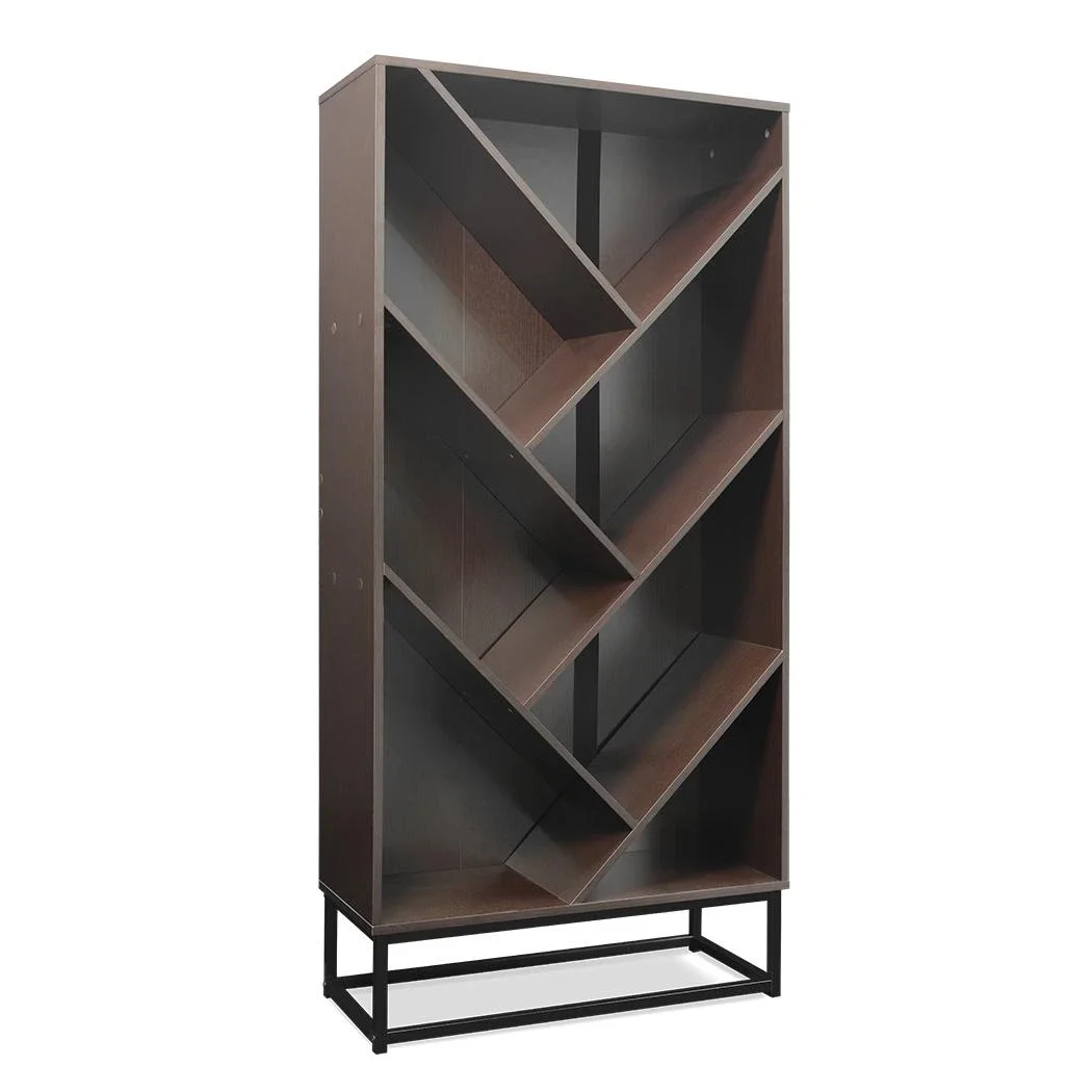 Bookshelf Display Storage Rack Wine Cabinet Bookcase Stand Bookshelves Shelf