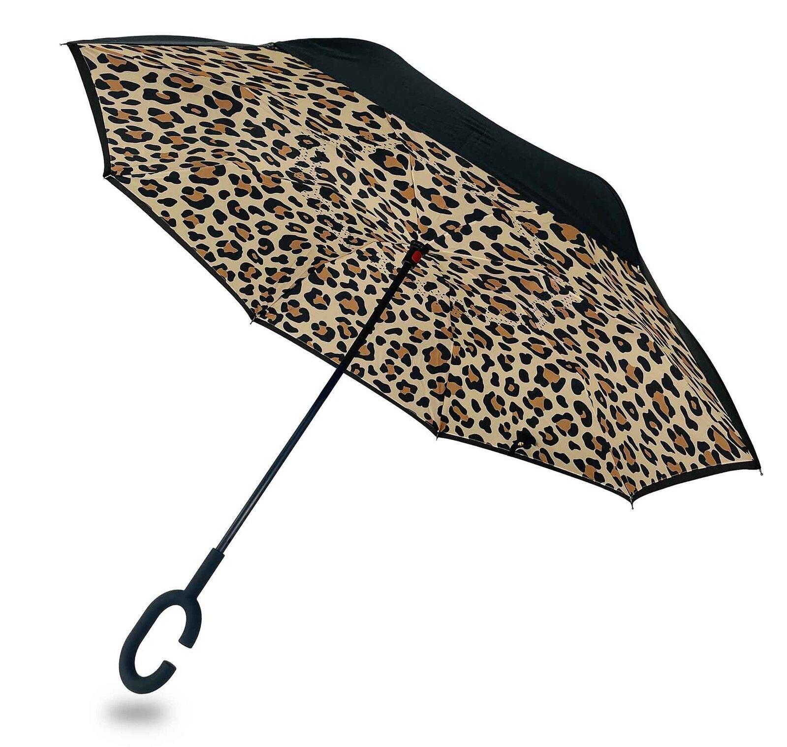 IOco Reverse Umbrella - Leopard