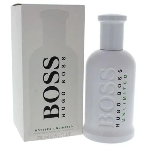 BOSS BOTTLED UNLIMITED 200ML EDT SPRAY FOR MEN BY HUGO BOSS