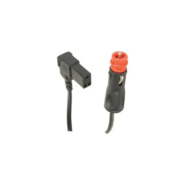 Powertran Engel Fridge Power Lead Cable Merits/Cigarette Lighter Plug 12V 1.8M Right Angle