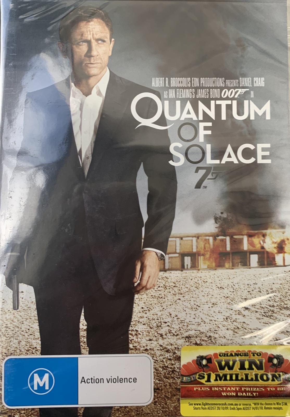 Quantum Of Solace James Bond 007 Daniel Craig - Rare DVD Aus Stock New
