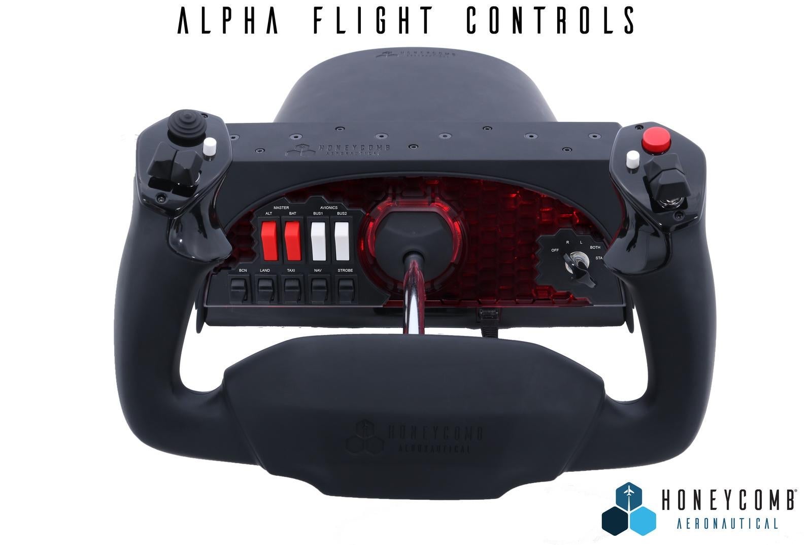Honeycomb Yoke Flight Controls