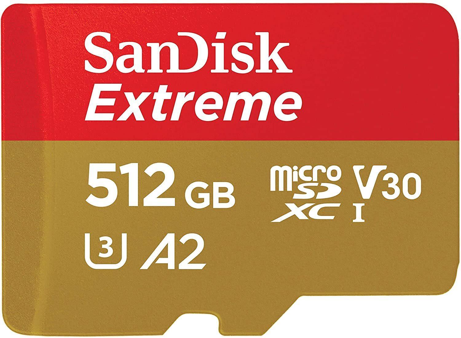 SanDisk Extreme 512GB Micro SD Card
