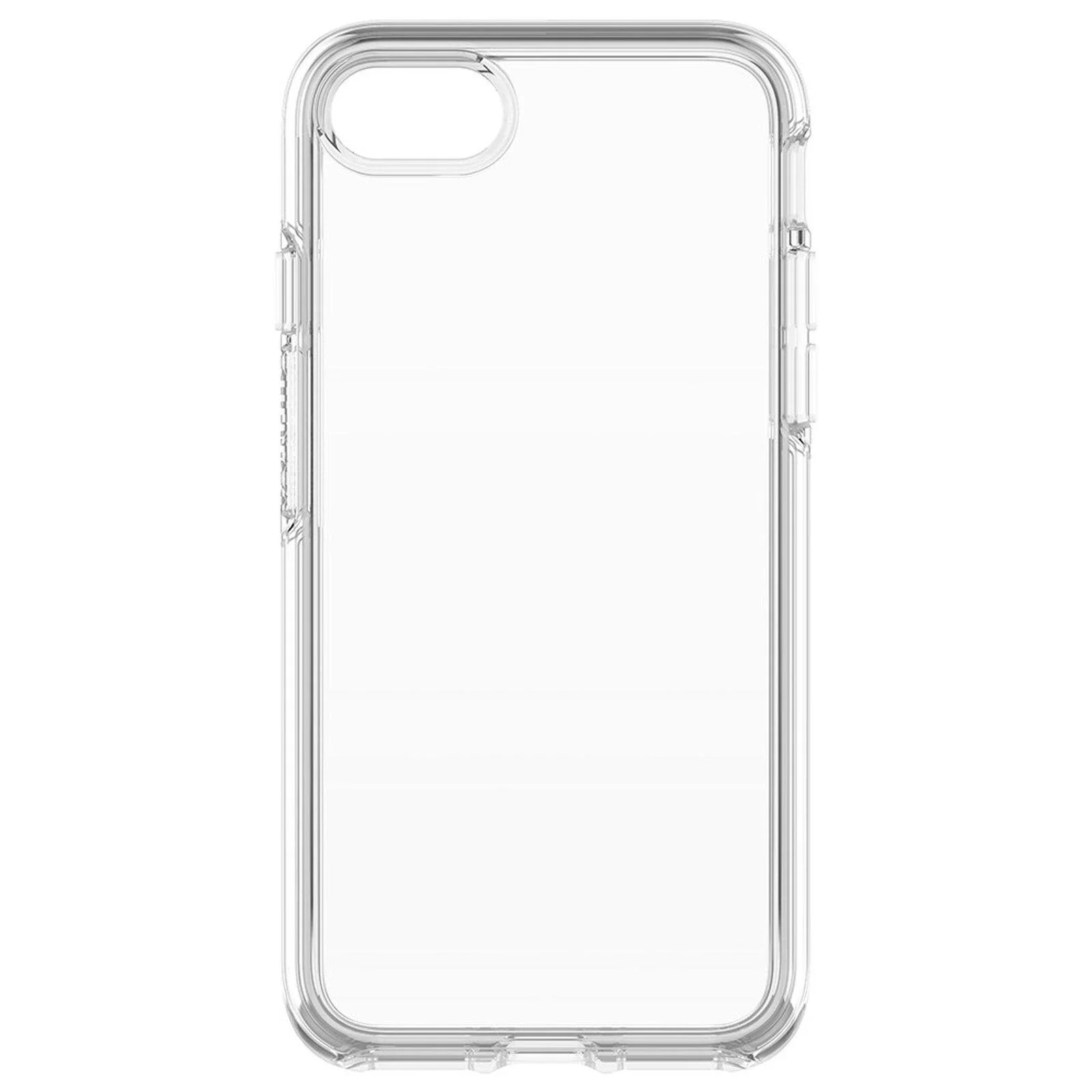 Apple iPhone 8 & 8 PLUS TPU transparent crystal clear cushion back case cover