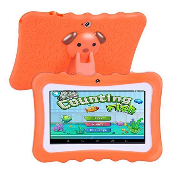 Kids 7 inch Childrens Learning Tablet Android Quad Core with Case