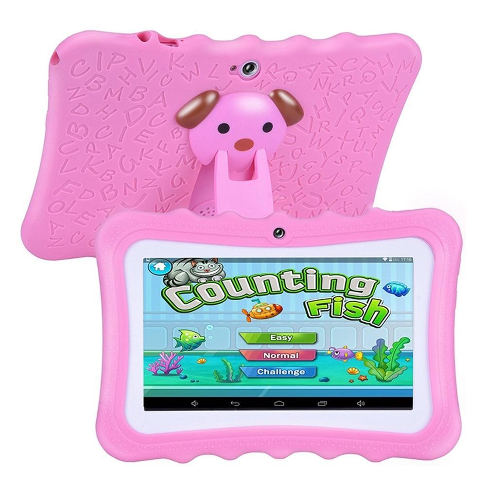 Kids 7 inch Childrens Learning Tablet Android Quad Core with Case