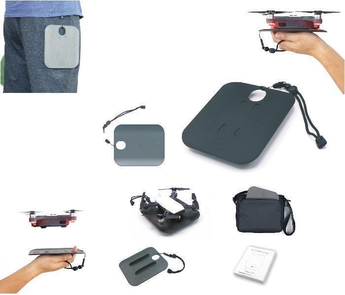 Square Hand Landing Pad for DJI Spark