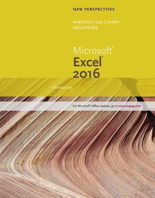 New Perspectives Microsoft Office 365 & Excel 2016