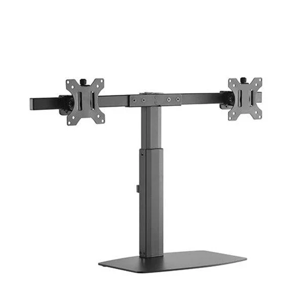 Brateck Dual Screen Pneumatic Vertical Lift Monitor Stand