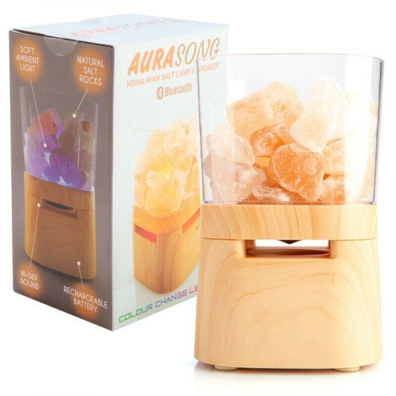 Crystal Wonderland Himalayan Salt Speaker & Lamp