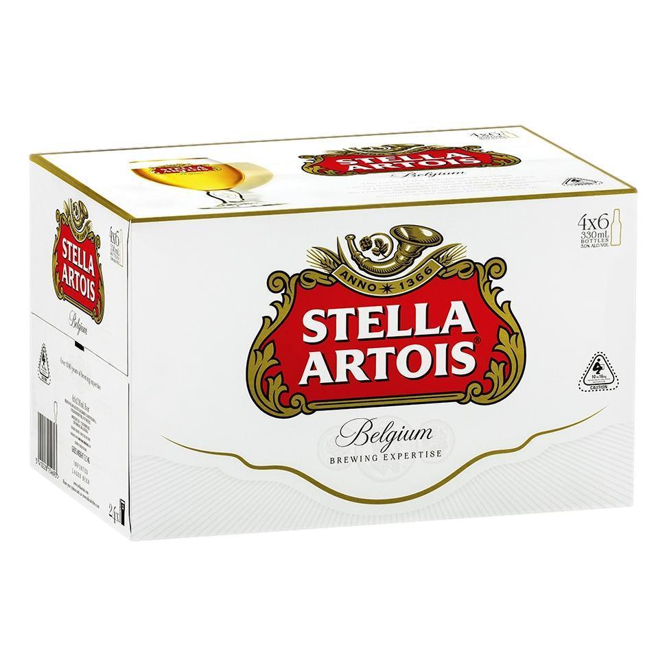 Stella Artois Bottles (24 x 330mL)