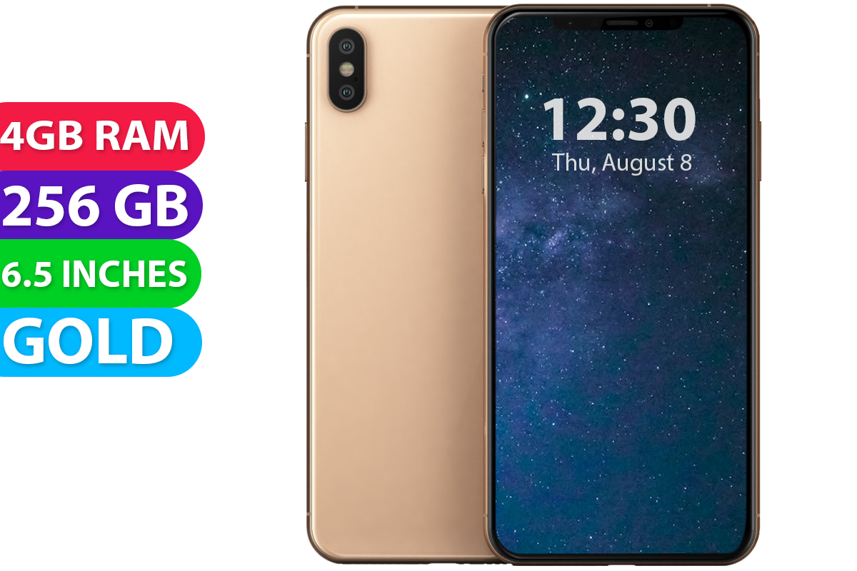 Apple iPhone XS Max (256GB, Gold) - Grade (Good)