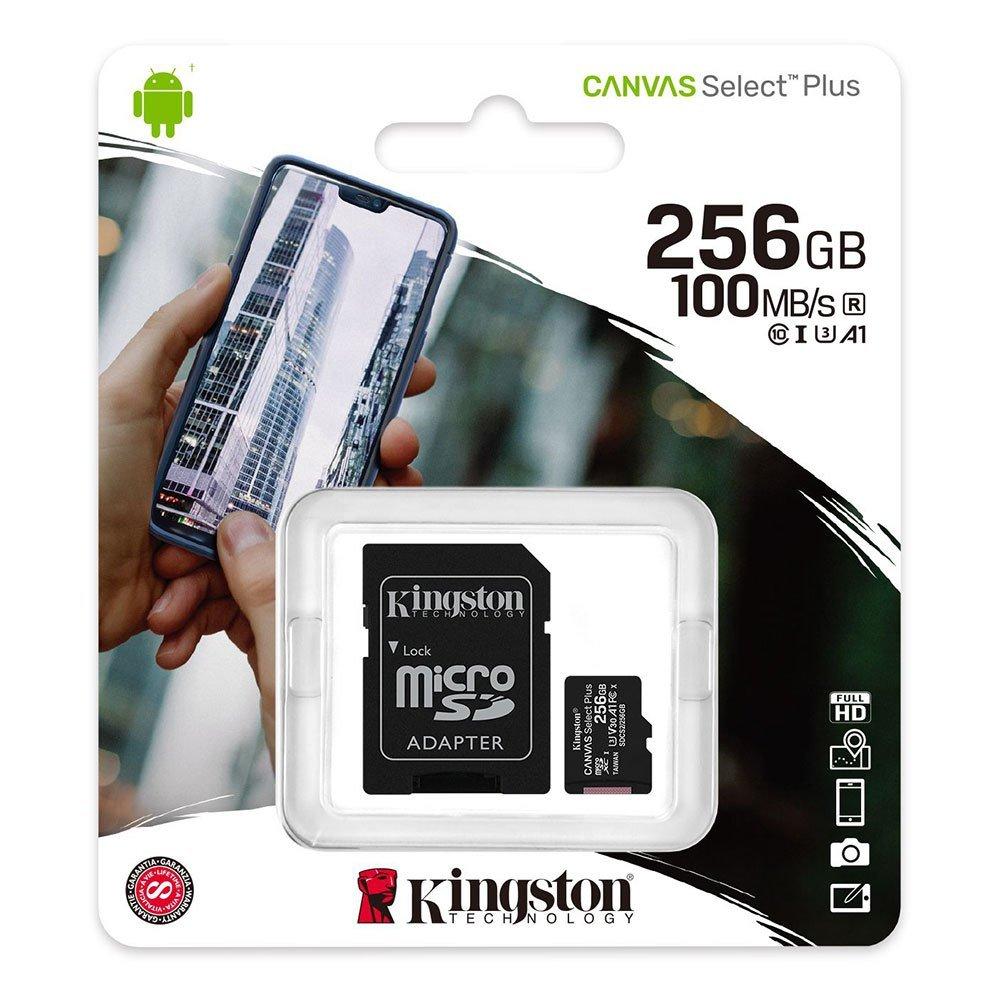 Kingston 256GB Micro SD Card + SD Adapter