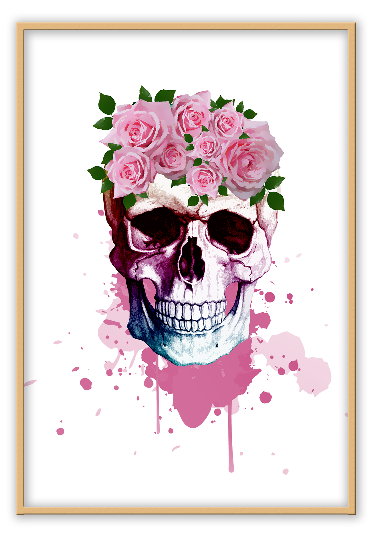 Flower Skull