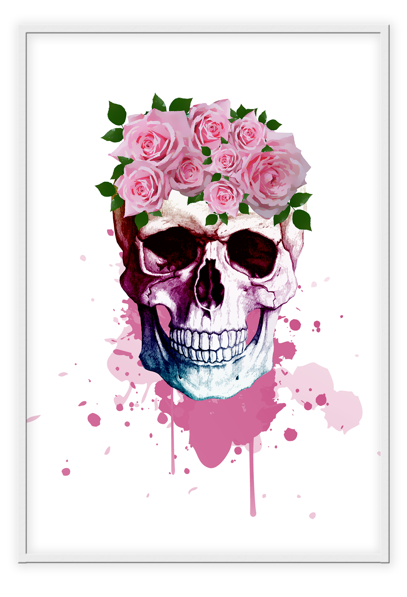 Flower Skull
