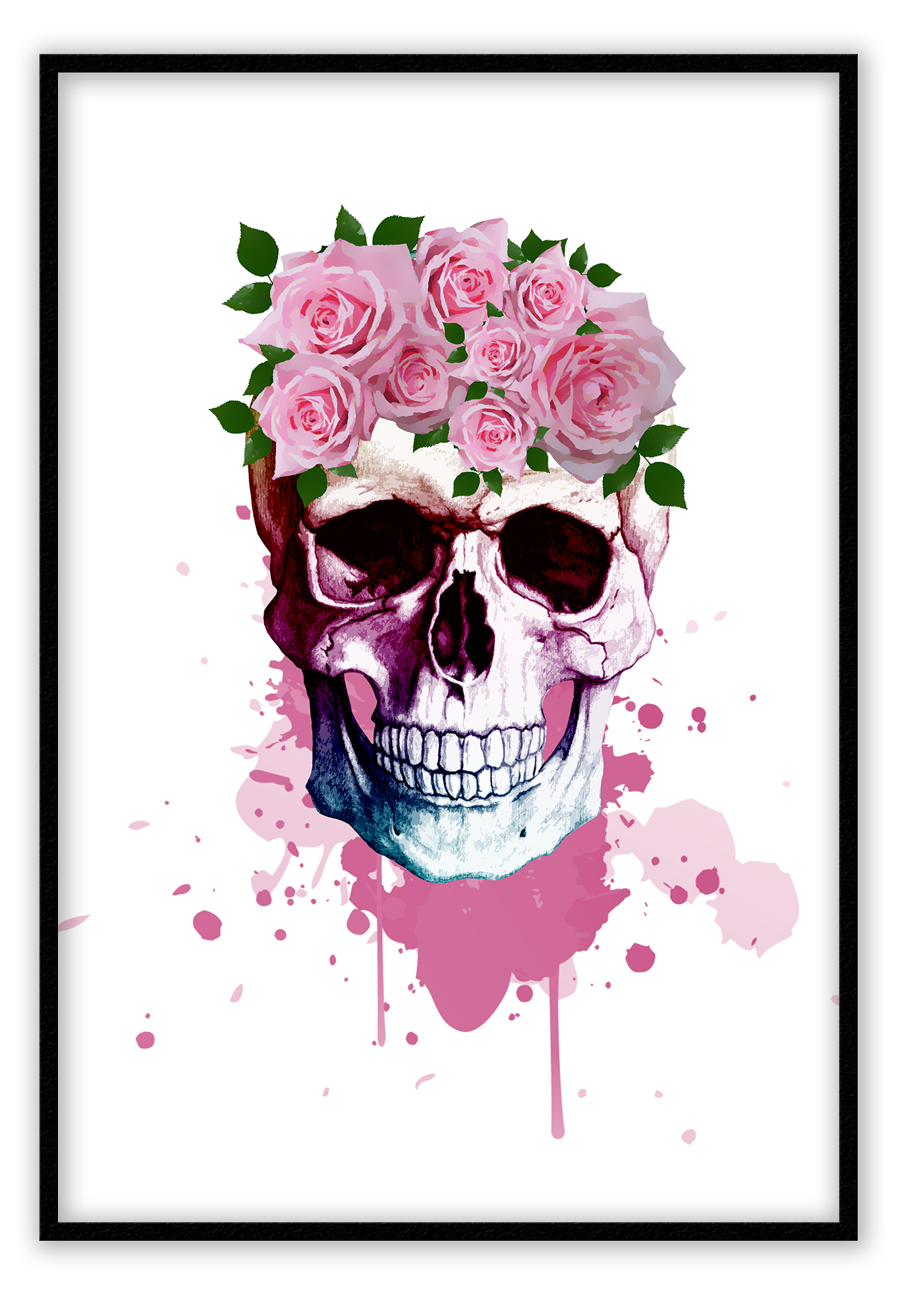 Flower Skull