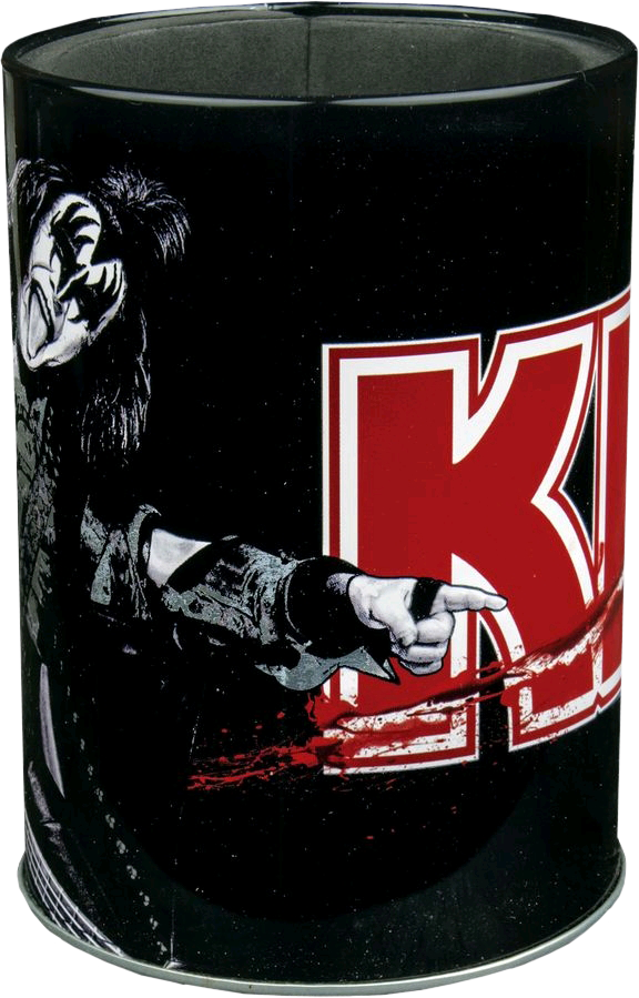 Ikon Collectibles KISS The Demon Metal Can Cooler (Stubby Holder) - New