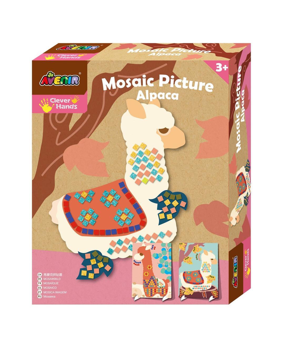 Mosaic Picture - Alpaca