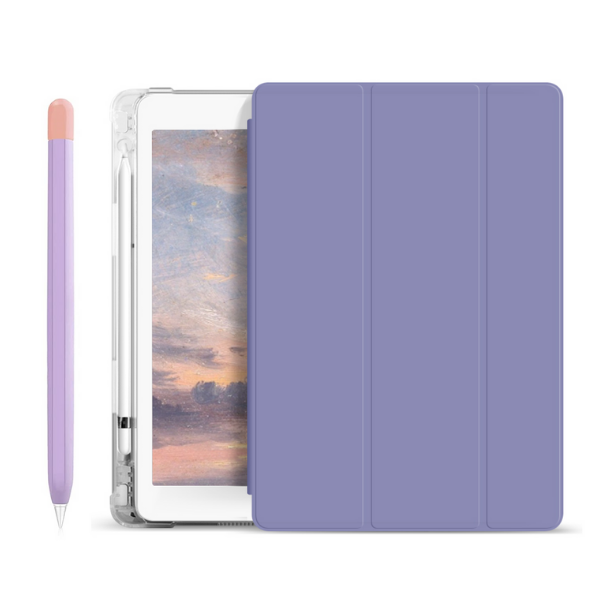 StylePro combo, iPad mini 6 case + Apple pencil 2 case, purple
