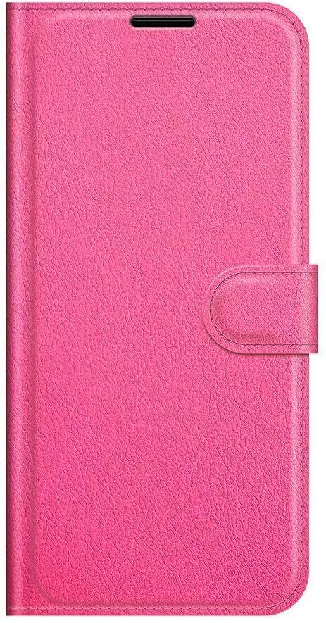 Premium PU Leather Wallet Case Flip TPU Cover For New Nokia XR20 5G - Pink