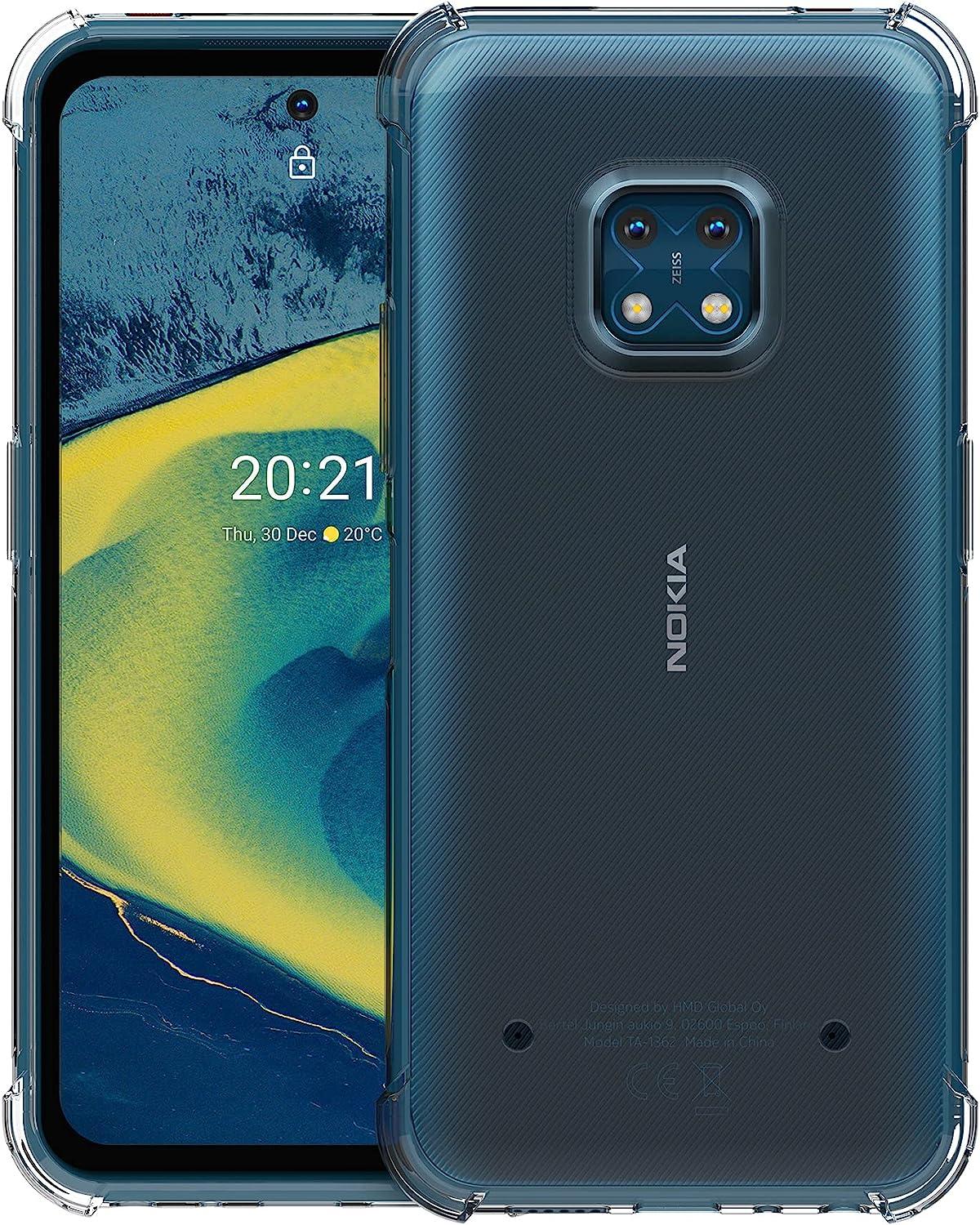 Crystal Shock proof Flexible TPU Gel Silicone For Nokia XR20 5G