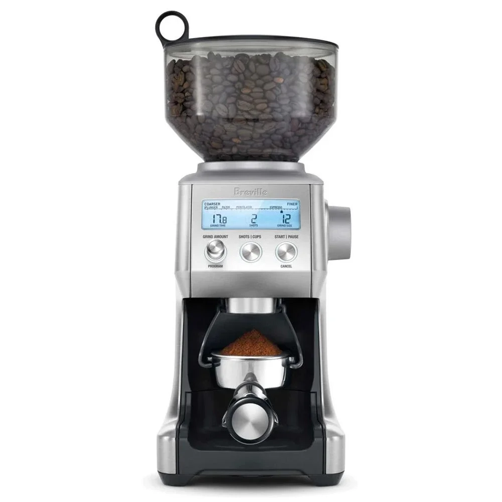 Breville The Smart Grinder Pro Electric Coffee Brewer Machine Stainless Steel