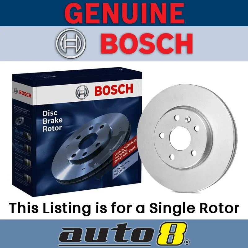 Bosch Front Brake Rotor fit Ford Tl50 AU III 5.6L Z 2001 - 2002
