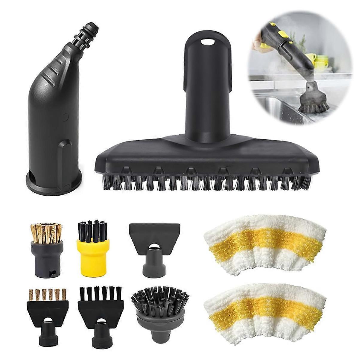 10-Piece Accessory Set For Karcher Steam Cleaners SC1, SC2, SC3, SC4