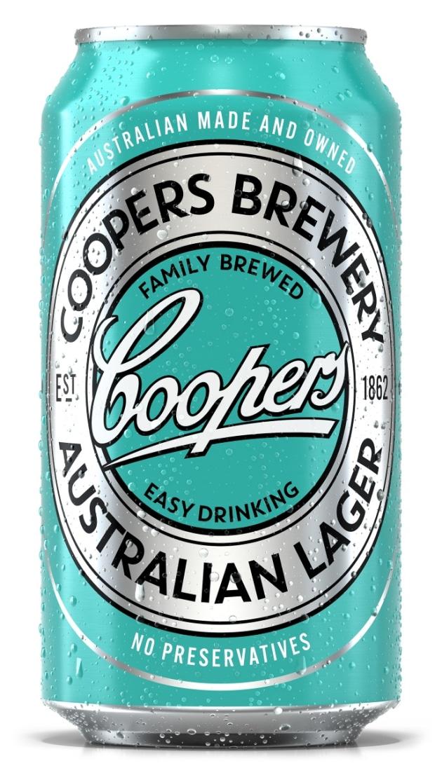 Coopers Australian Lager 6x375ml Cans
